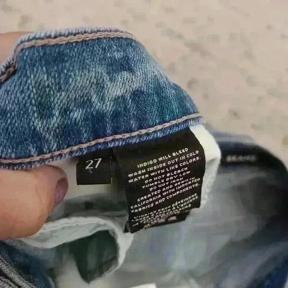 J Brand Women's Litah High Rise Light Wash Boot Cut Stretch Jean 27 - Picture 8 of 13